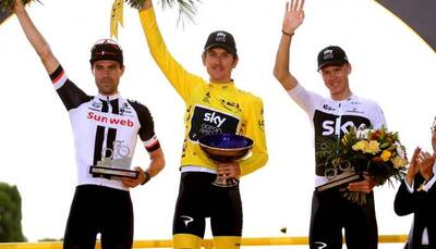 Cycling: Geraint Thomas’ Tour de France trophy stolen at cycle show