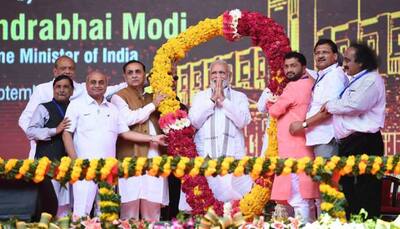 Narendra Modi launches fresh attack on rivals, says 'BJP spreads happiness, Congress divides people'