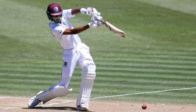 India vs West Indies, 2nd Test Day 1: Chase-Holder partnership leads West Indies to score of 295/7