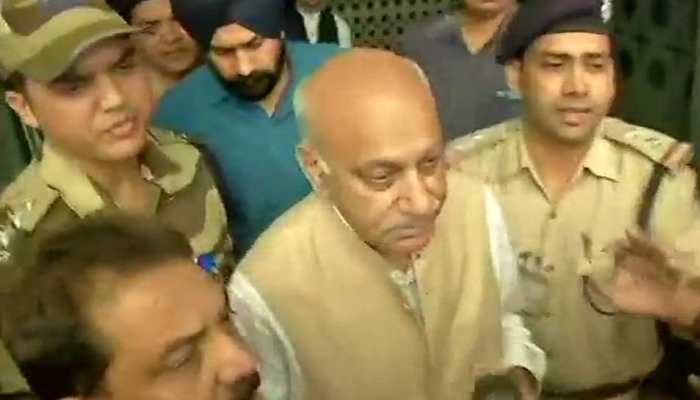 #MeToo: MJ Akbar arrives home from Nigeria, says &#039;there will be a statement later&#039;