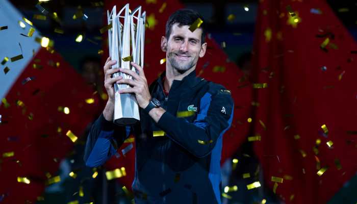 Shanghai Masters: Novak Djokovic cruises past Borna Coric to win 4th title