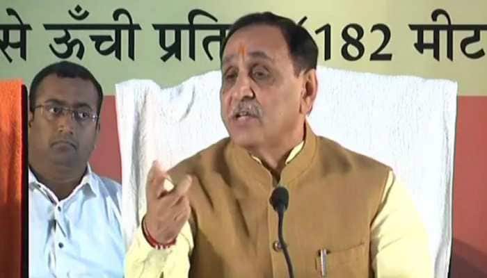 Gujarat CM Rupani points at Congress for violence against migrant workers