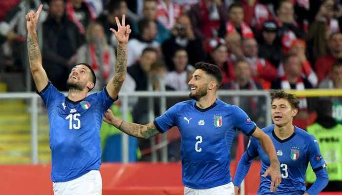 UEFA Nations League: Cristiano Biraghi gives Italy stoppage-time win in Poland
