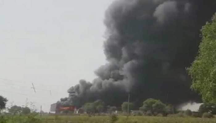 Massive fire breaks out at garment warehouse in Gurugram, 6 fire tenders rushed