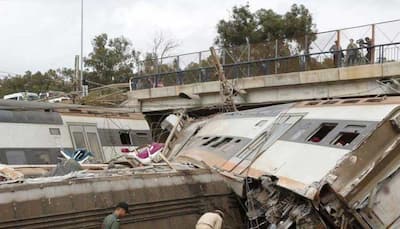 At least seven dead, 125 injured as train derails in Morocco