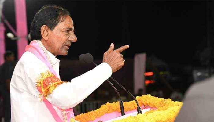 KCR announces TRS poll manifesto, assures Rs 1 lakh farm loan waiver