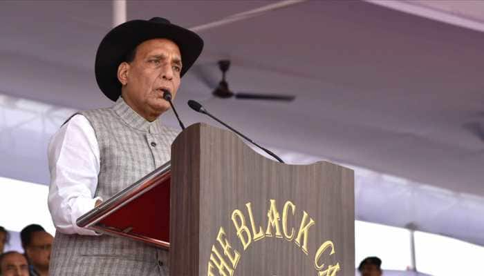 Chandrababu Naidu trying to keep Congress alive by putting it on ventilator: Rajnath Singh