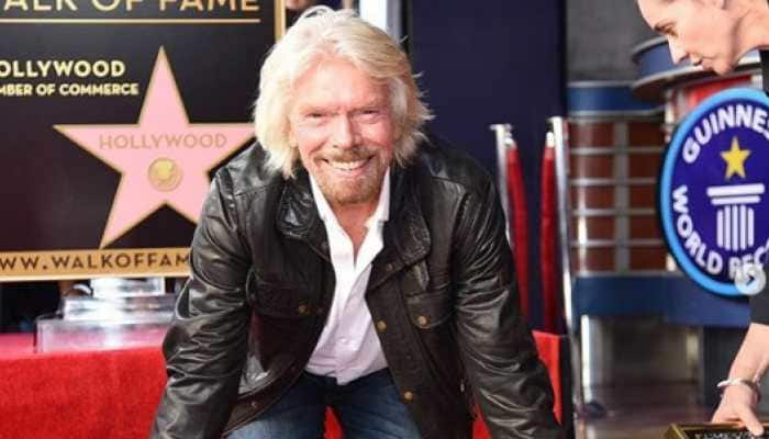 Richard Branson recalls rock &#039;n roll days as gets Hollywood star