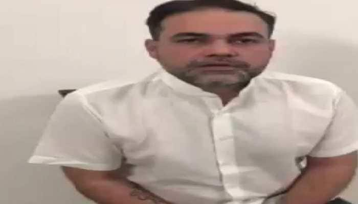 Delhi: Ex-BSP MP&#039;s son Ashish Pandey who brandished gun at 5-star hotel surrenders