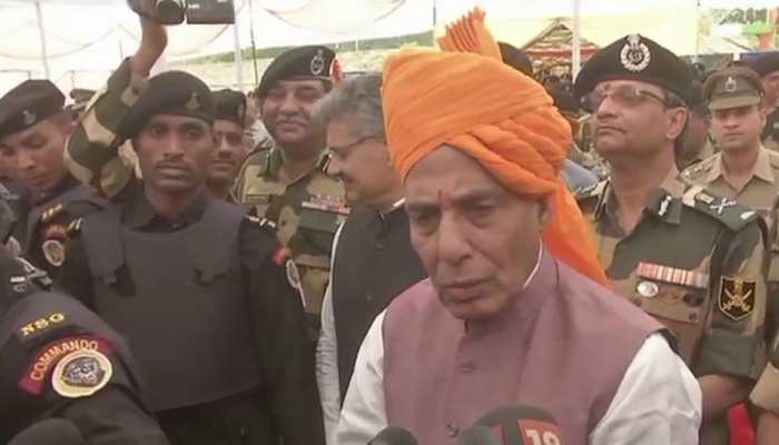 Tech solutions will eliminate need for soldier to stand guard to protect borders: Rajnath Singh