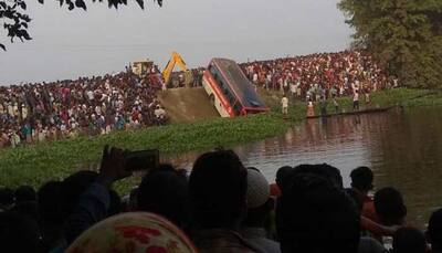 Assam: 7 killed, 20 injured after bus falls into pond in Guhawati