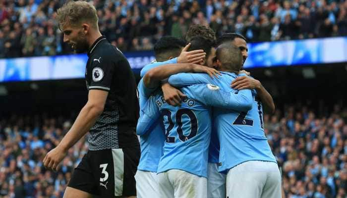 EPL: Manchester City go top of the table after 5-0 win against Burnley