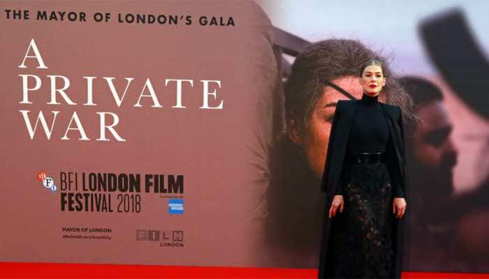 'A Private War' goes to frontline to tell reporter Marie Colvin's story