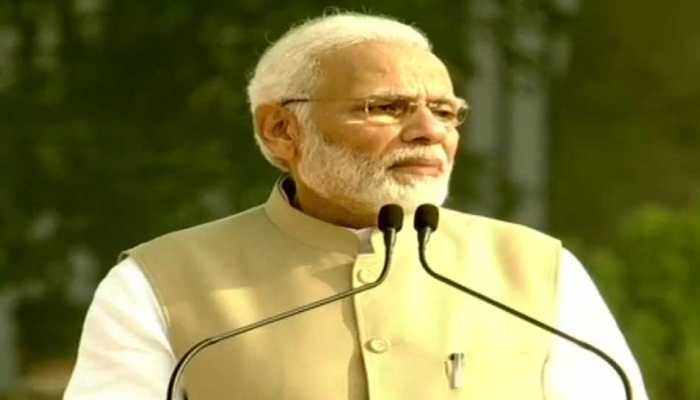 PM Narendra Modi pays homage to slain policemen, inaugurates National Police Memorial in Delhi&#039;s Chanakyapuri