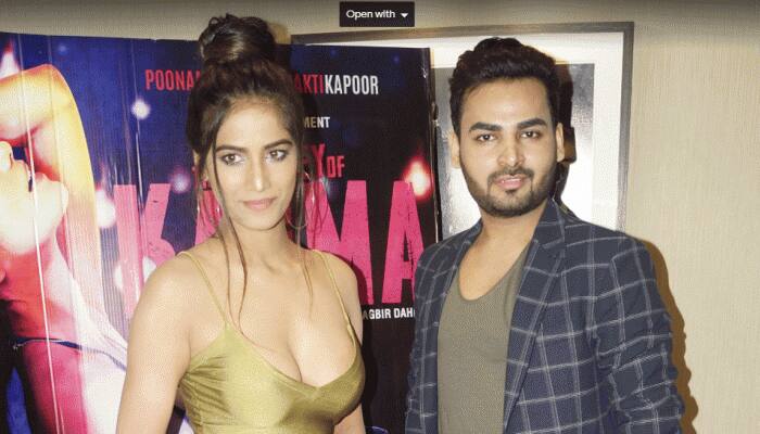 Poonam Pandey promotes her upcoming erotic-thriller &#039;The Journey of Karma&#039; 