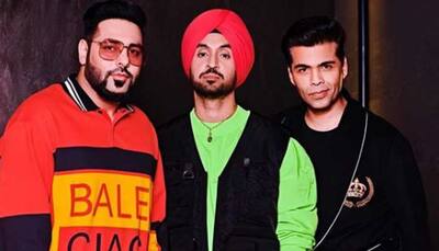 'Rapstar' Badshah, 'Rockstar' Diljit Dosanjh sip 'Koffee With Karan'