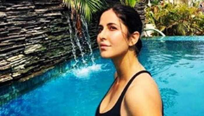 Katrina Kaif kick starts her week with a dip in the pool—Pics