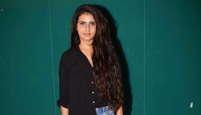 Fatima Sana Shaikh sets the temperature soaring in silver outfit