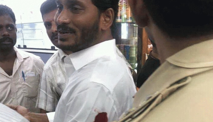 YSR Congress smells conspiracy in attack on Jagan Mohan Reddy, protests erupt in Andhra Pradesh