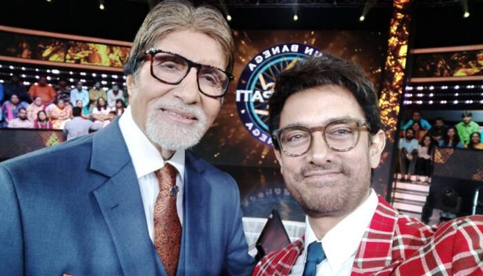 Thugs of Hindostan: Aamir Khan shoots for KBC with Amitabh Bachchan