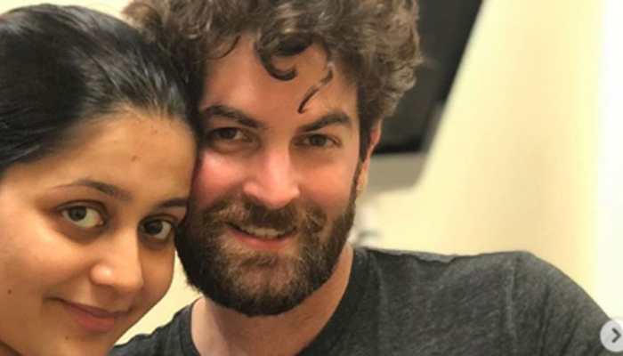 Neil Nitin Mukesh celebrates Karwa Chauth with wife Rukmini, shares pics of daughter Nurvi