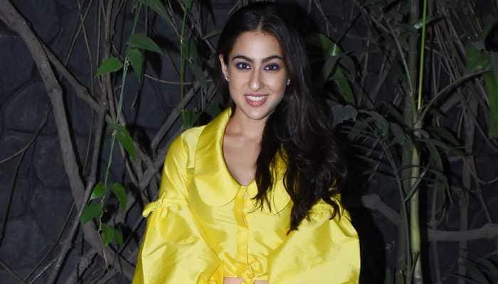 Sara Ali Khan shoots a dance number for &#039;Simmba&#039;, looks breathtaking in these pics!