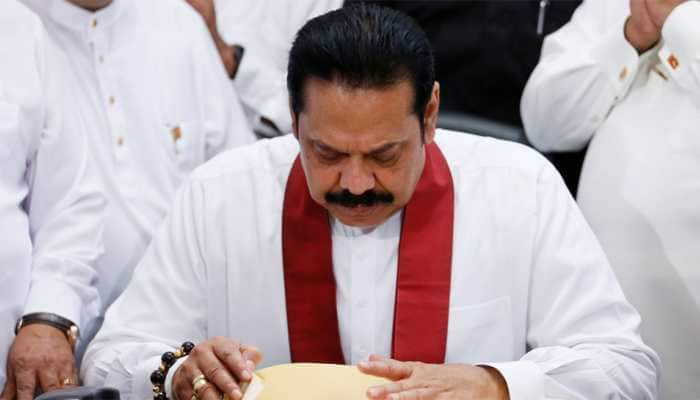 Newly-appointed Sri Lankan PM Rajapaksa sworn-in