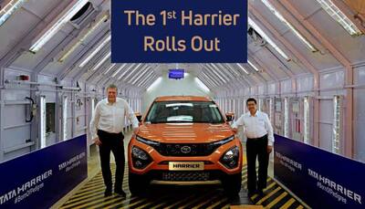 Tata Motors rolls out first Harrier SUV from assembly line in Pune