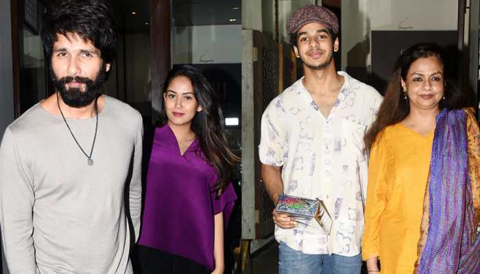 Ishaan Khatter celebrates birthday with Shahid Kapoor, Mira Rajput, Janhvi Kapoor—Pics