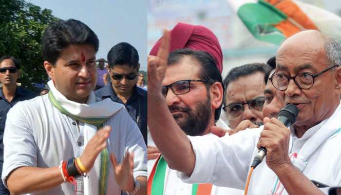 Ahead of MP polls, strife between Digvijaya Singh and Jyotiraditya Scindia divides Congress