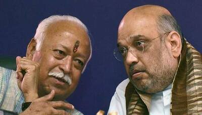 Amit Shah meets Mohan Bhagwat on sidelines of RSS event, hold talks on Ram Mandir