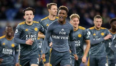Leicester City winger Demarai Gray booked for tribute to late Leicester owner