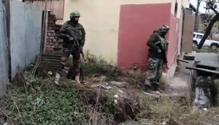 Encounter between terrorists and security forces underway in Jammu and Kashmir&#039;s Ganderbal