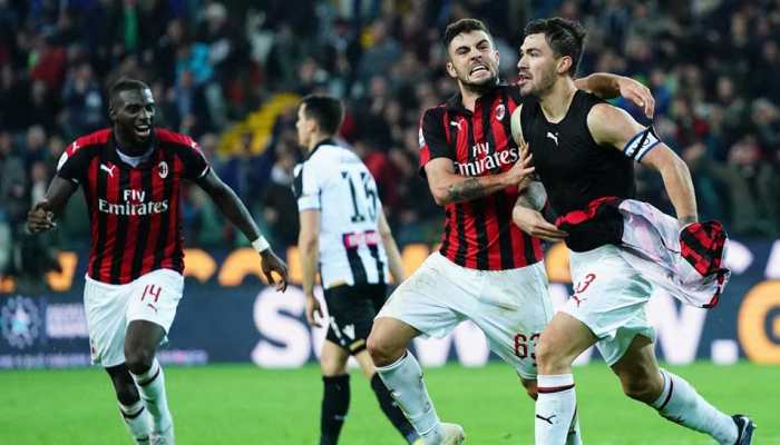 Serie-A: Alessio Romagnoli scores another stoppage-time winner for Milan