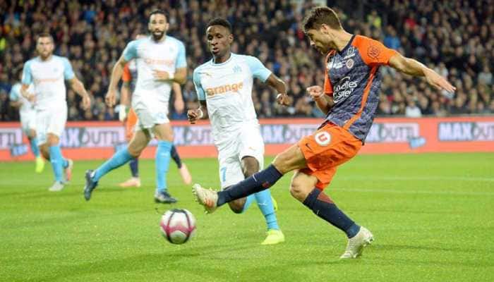 Ligue-1: Laborde fires Montpellier into second with Marseille rout