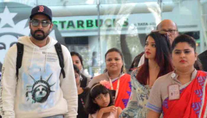 Aishwarya Rai, Abhishek Bachchan return from Goa after birthday celebrations — See pics