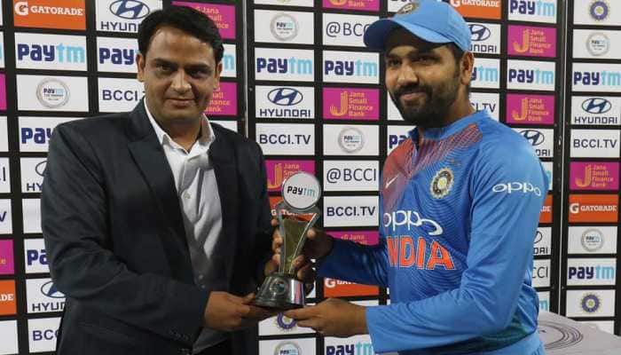 Powered by Sharma&#039;s ton, India beat Windies by 71 runs in 2nd T20I, win series 2-0