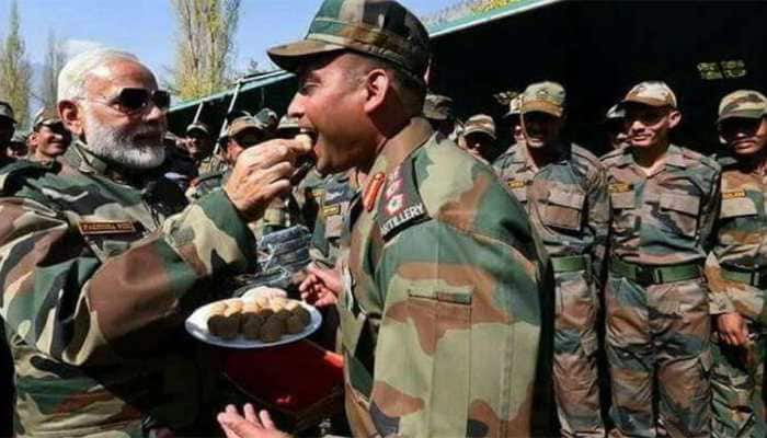 PM Modi visits Kedarnath, to spend Diwali with jawans in Uttarakhand&#039;s Harsil