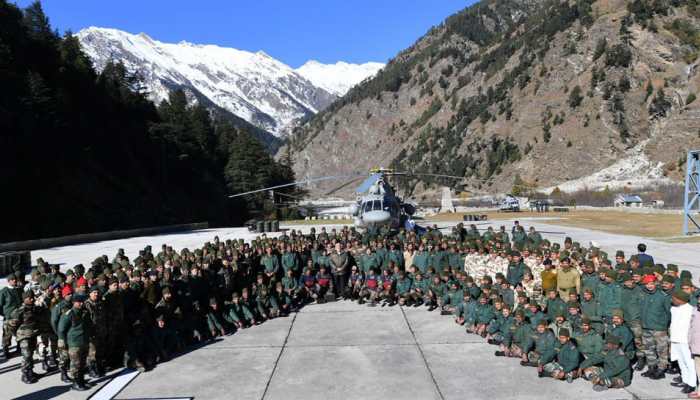 PM Modi celebrates Diwali with jawans at 11000 ft near India-China border, offers prayers at Kedarnath temple