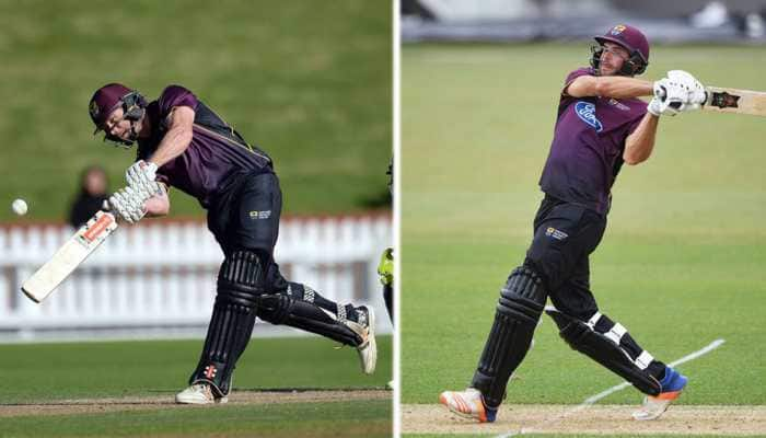 New Zealand duo belt 43 runs in an over, sets world record