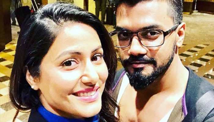 Hina Khan and beau Rocky Jaiswal's Diwali pic shines bright—See inside