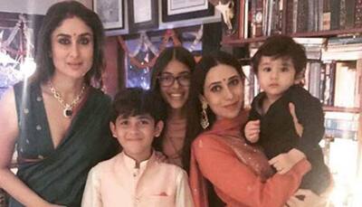 Karisma Kapoor's Diwali pics with sister Kareena, Taimur and kids call for a freeze frame!