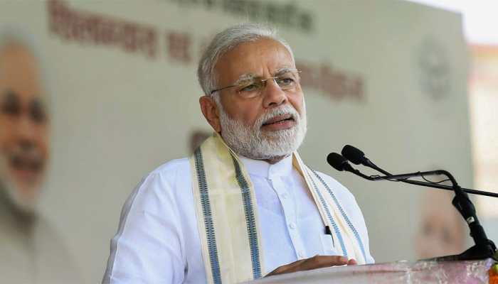 PM Modi calls out Congress for backing 'urban Maoists', ruining lives of Adivasis PM Modi calls out Congress for backing 'urban Maoists', ruining lives of Adivasis