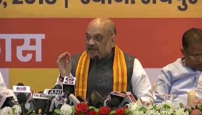 Raman Singh government has made Chhattisgarh almost free from Naxalism: Amit Shah