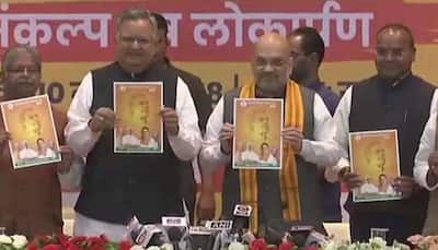 BJP releases manifesto in Chhattisgarh, promises Naxal-free state