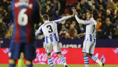 La Liga: Real Sociedad extend away unbeaten streak with 3-1 win over Levante
