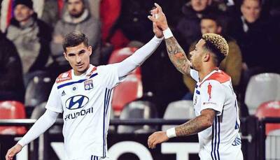 Ligue-1: Depay shines as Lyon win 4-2 at Guingamp to stay fourth