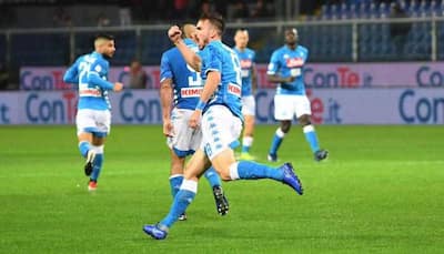 Serie-A: Napoli splash their way to a 2-1 win at Genoa