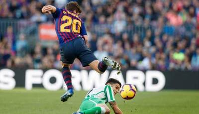 La Liga: Messi returns but Barcelona beaten at home by rampant Real Betis