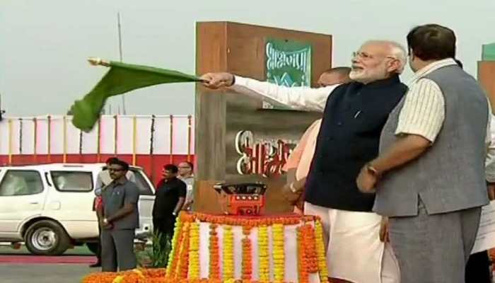 PM Modi inaugurates Varanasi-Haldia multi-modal waterways terminal on Ganga